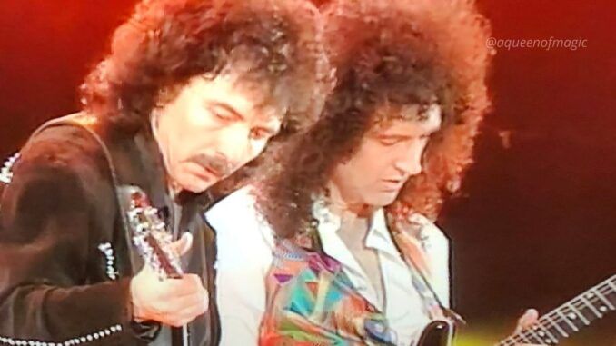 queen brian may toni iommi freddie mercury tribute concert aqueenofmagic