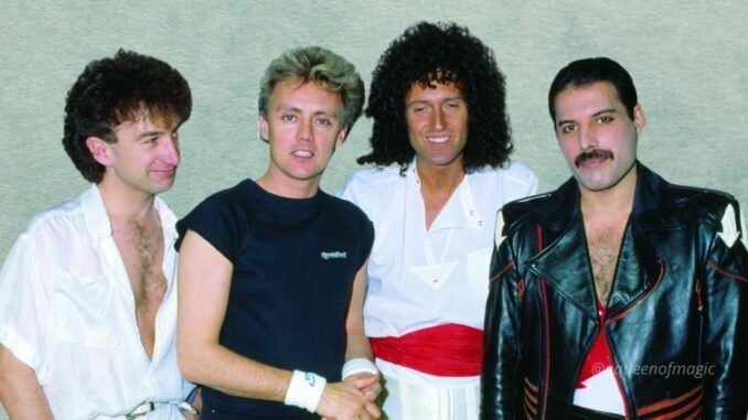 queen freddie mercury brian may roger taylor john deacon aqueenofmagic