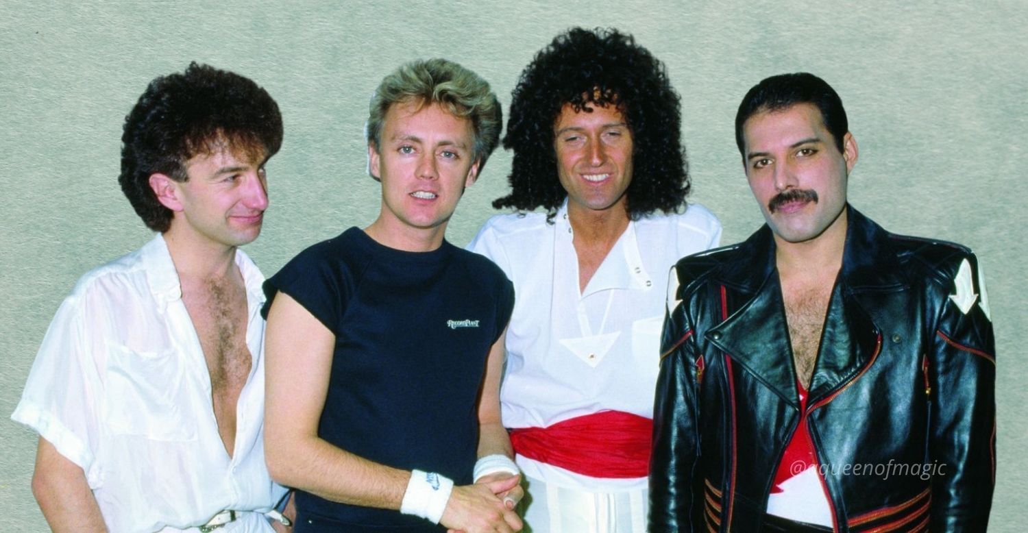 queen freddie mercury brian may roger taylor john deacon aqueenofmagic