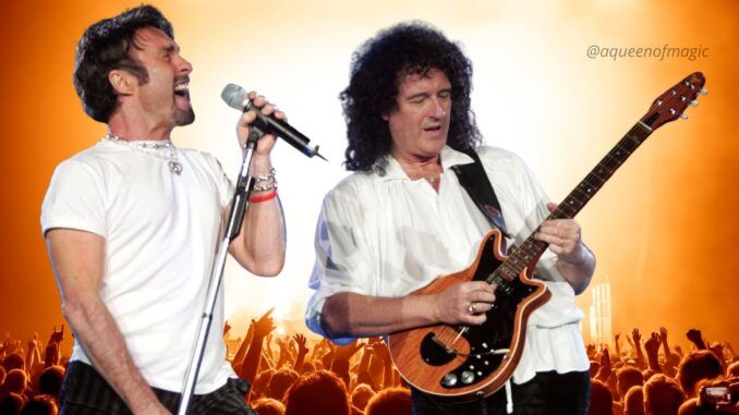 queen paul rodgers queenonline aqueenofmagic brian may roger taylor