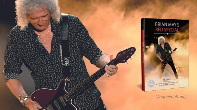 brian may red special libro book queen aqueenofmagic