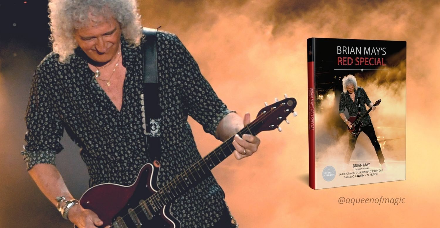 Nueva edición en español del libro de la guitarra de Brian May de Queen