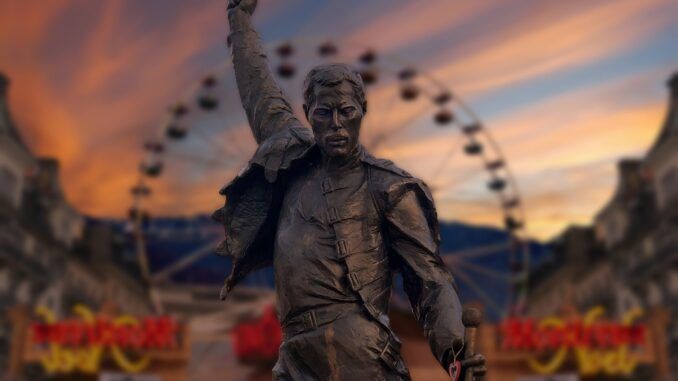 Estatua Freddie Mercury