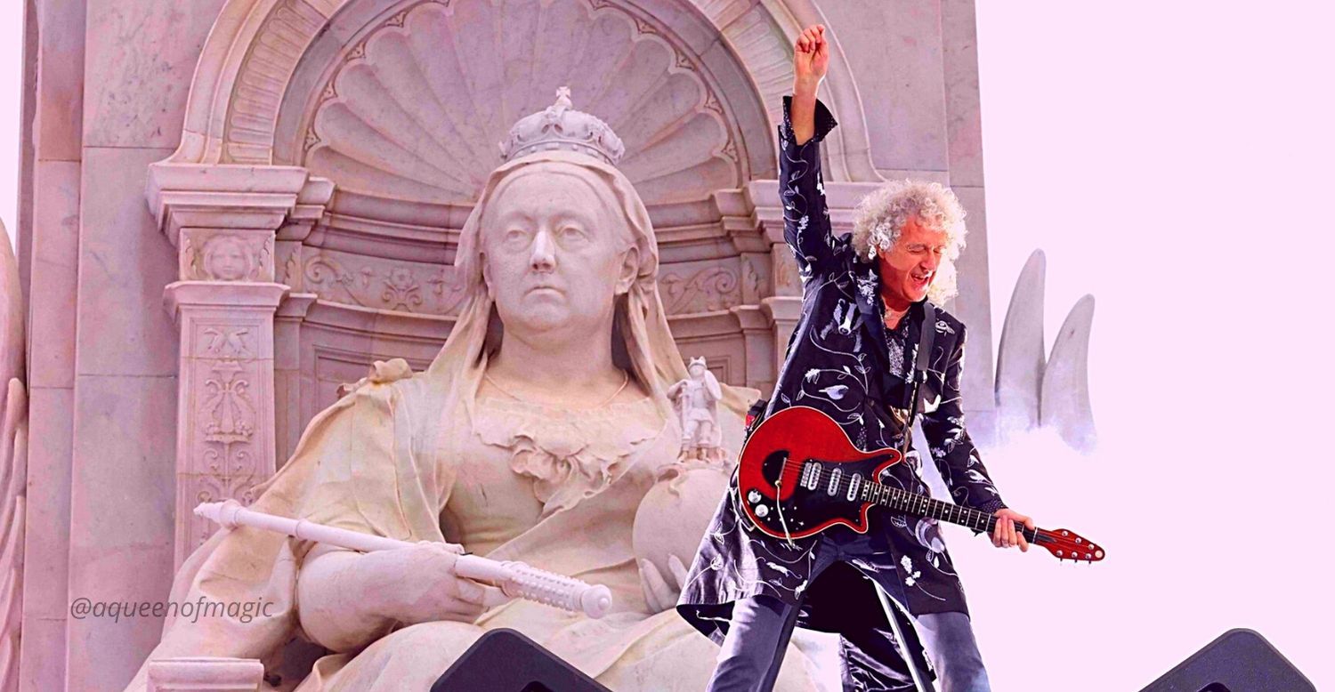 brian may queen party at the palace 2022 aqueenofmagic