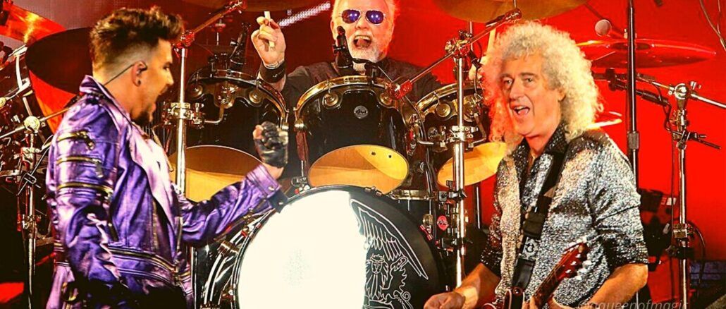 queen adam lambert brian may roger taylor aqueenofmagic