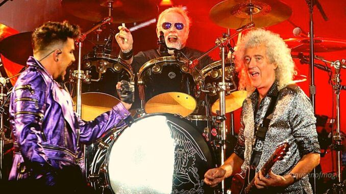 queen adam lambert brian may roger taylor aqueenofmagic