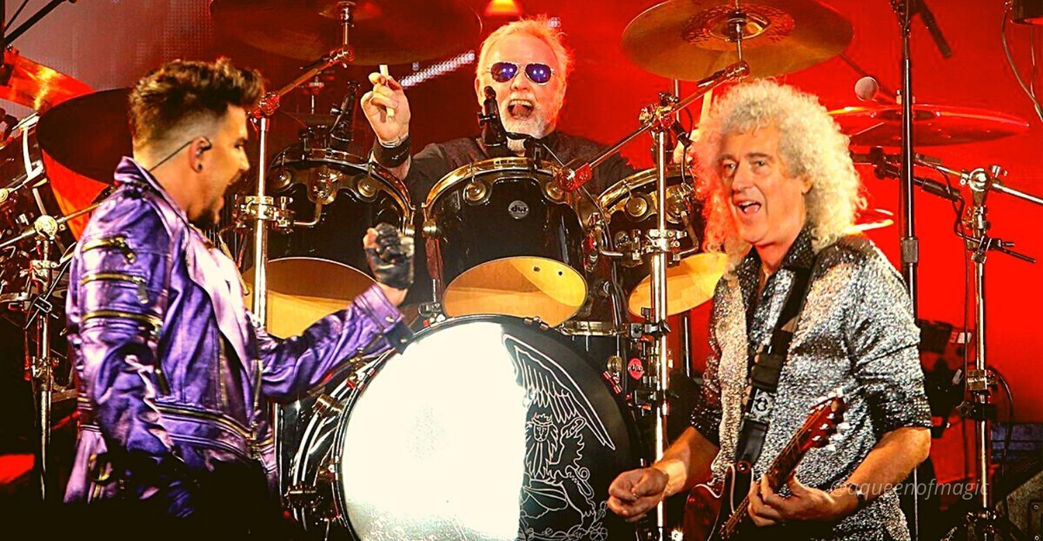 queen adam lambert brian may roger taylor aqueenofmagic