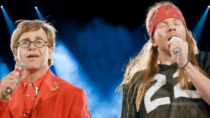 elton john axl rose queen wembley aqueenofmagic