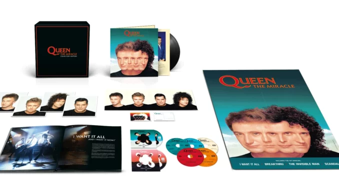 Queen The Miracle Super Deluxe Collectors Edition