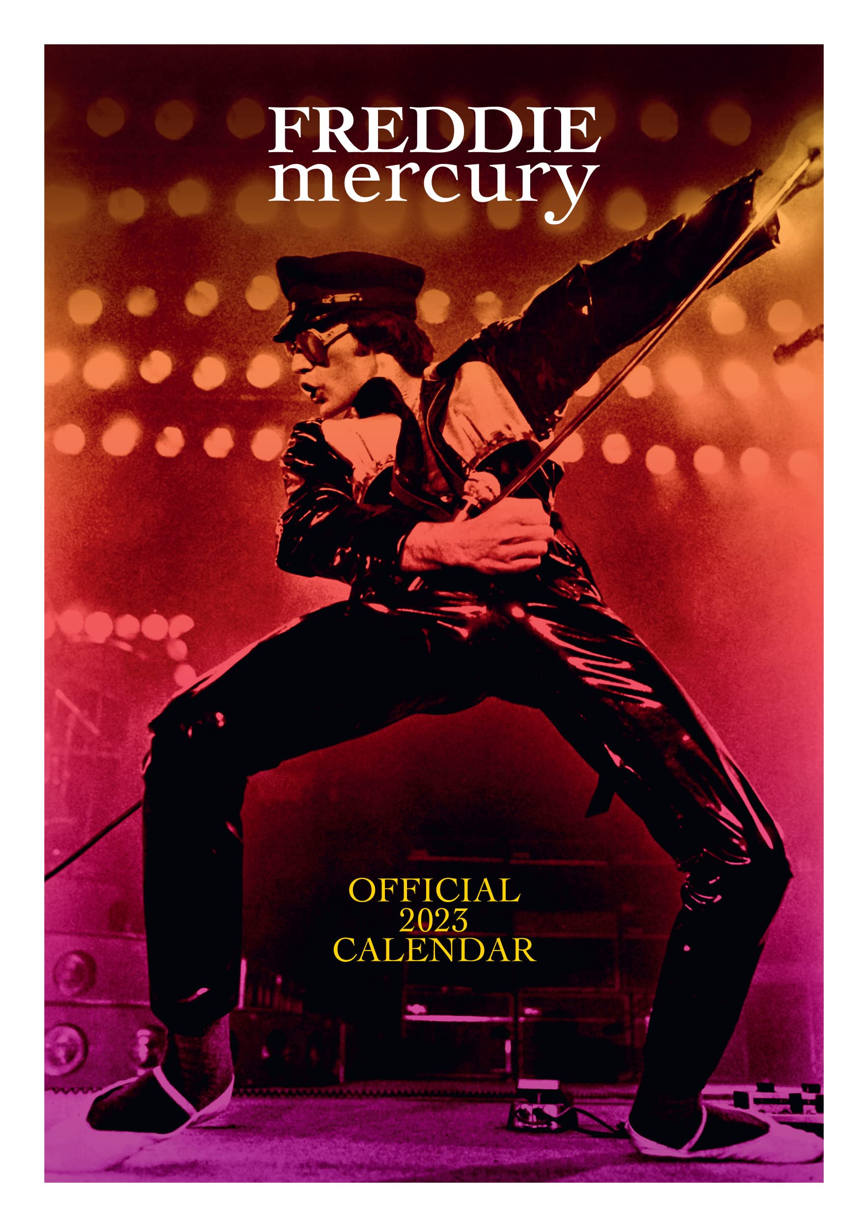 freddie mercury calendar 2023 official