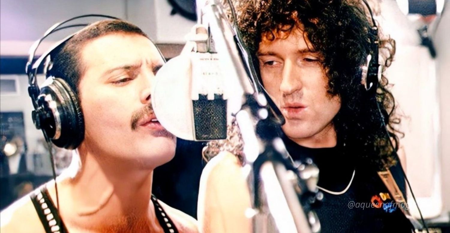 Brian May Freddie Mercury Queen One Vision