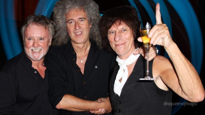 roger taylor brian may queen jeff beck aqueenofmagic