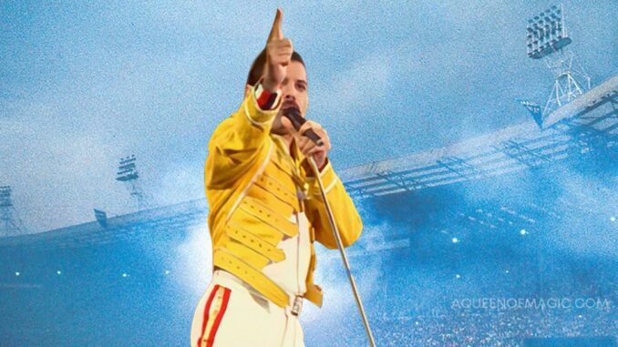 queen freddie mercury wembley one vision 1986 aqueenofmagic