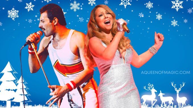 freddie mercury mariah carey queen christmas aqueenofmagic