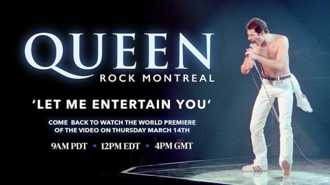 queen rock montreal let me entertain you
