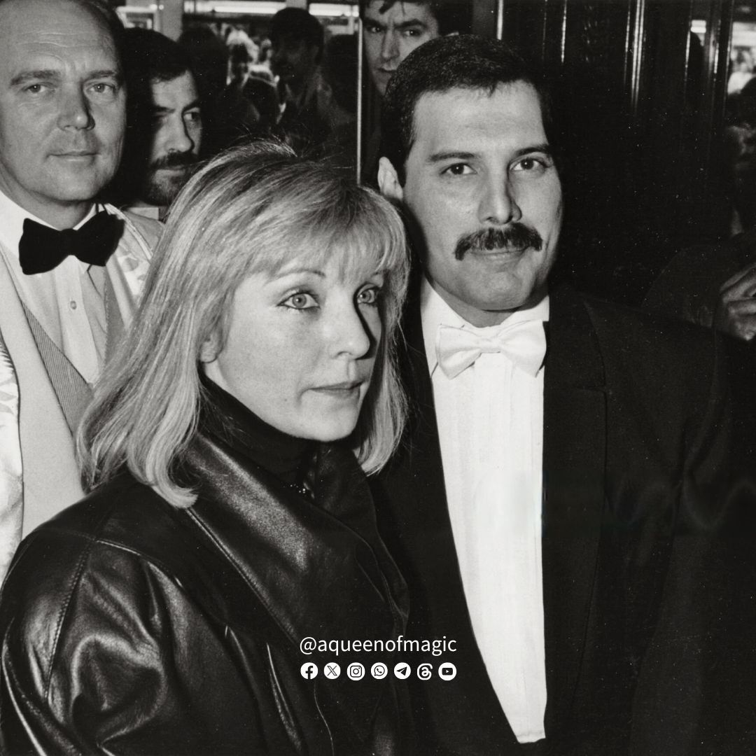 Freddie Mercury Mary Austin 1986