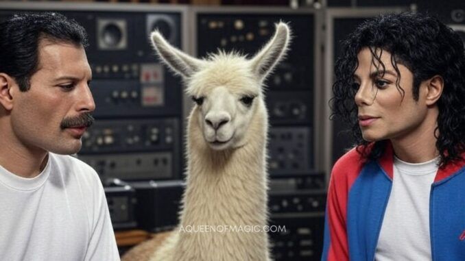 Por qué una llama impidió que Freddie Mercury terminara sus duetos con Michael Jackson Por qué una llama impidió que Freddie Mercury terminara sus duetos con Michael Jackson
