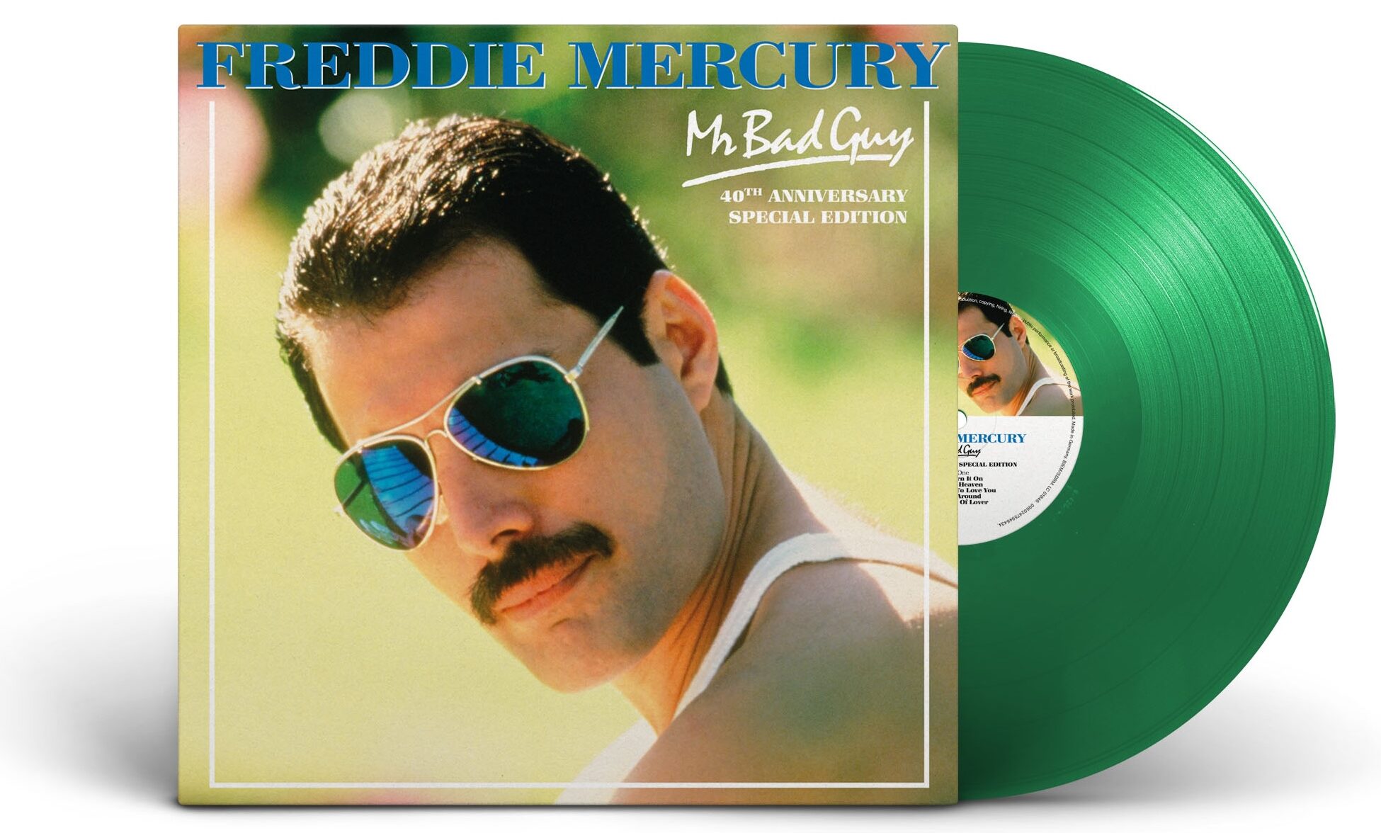 freddie mercury mr bad guy lp verde green