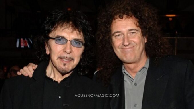 Tony Iommi colabora con Brian May en From The Dark