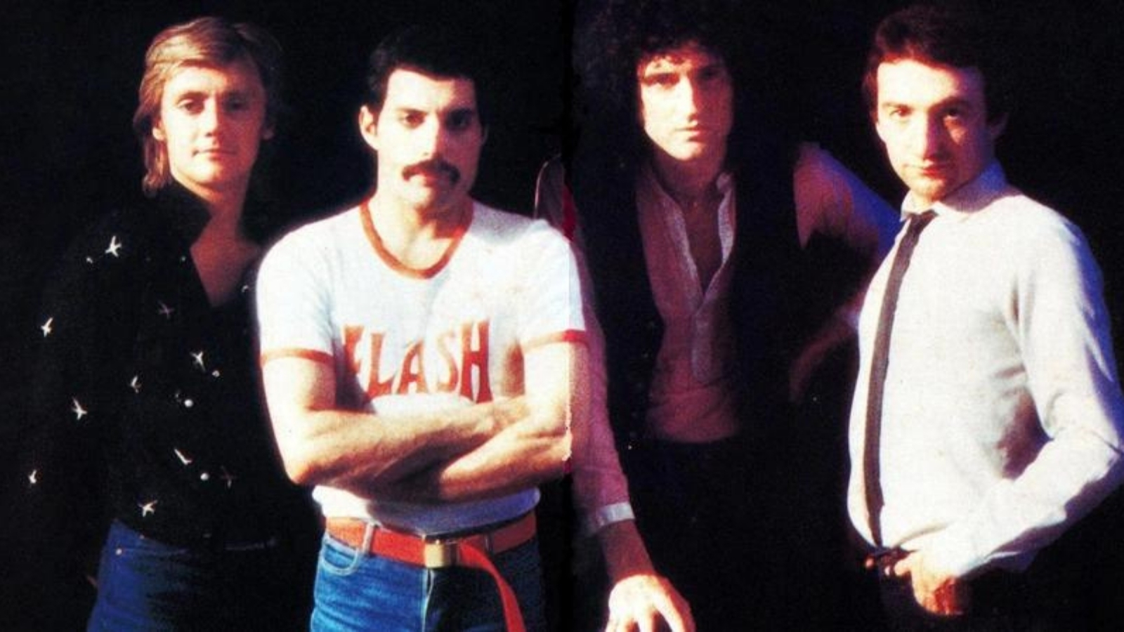 Queen en 1980, año del lanzamiento de Another One Bites the Dust